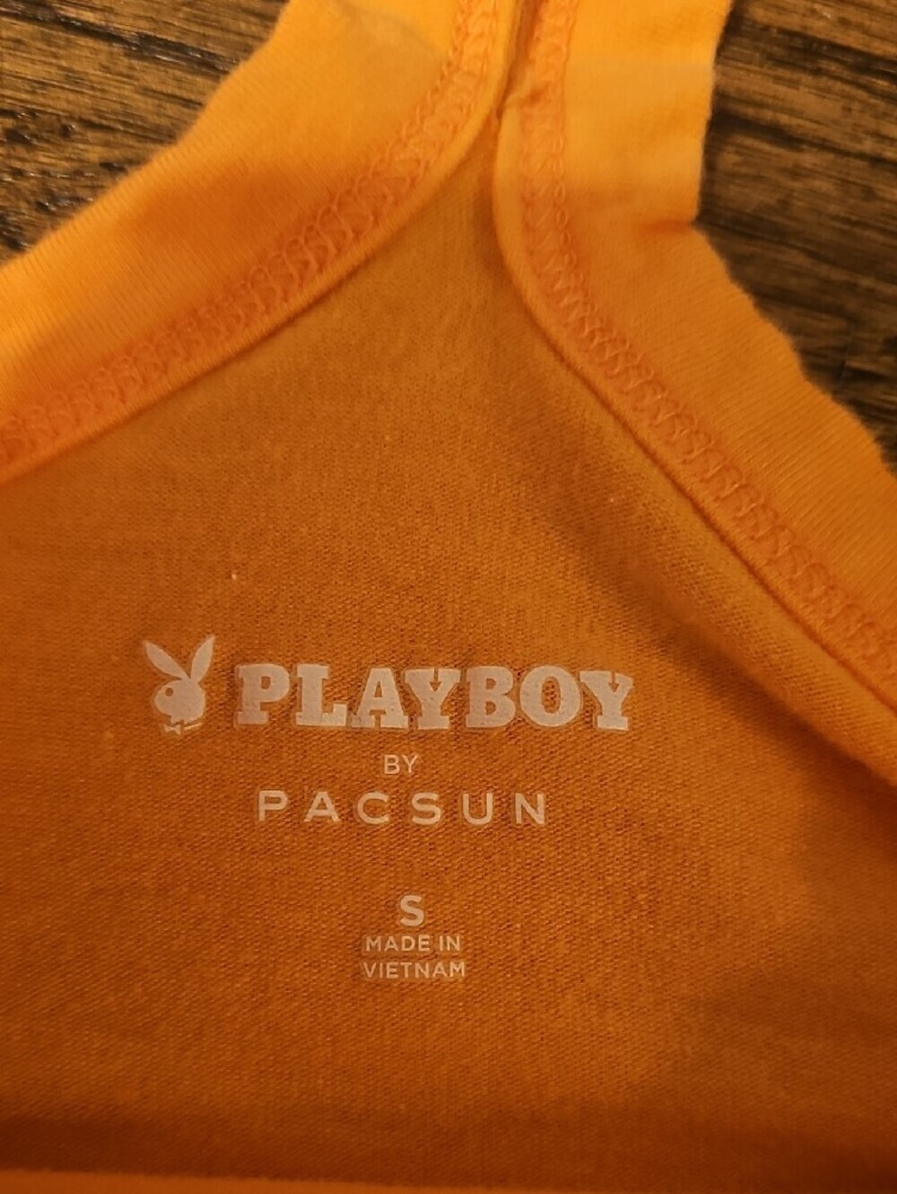 PLAYBOY By PacSun Neon Orane Graphic Crop Top - Women - Picture 6 of 10
